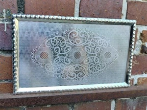 Servierplatte Servierschale Tischschale Tablet Alu  - Bild 1 von 8