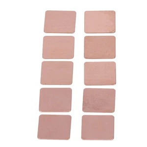(0.3mm)20 Pcs Copper Heat Sink Pads High Thermal Conductivity Copper Thermal - Afbeelding 1 van 12