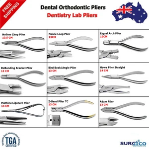 Orthodontic Wire Bending Pliers Dental Braces Arch Loop Forming Dentist Pliers - Picture 1 of 25