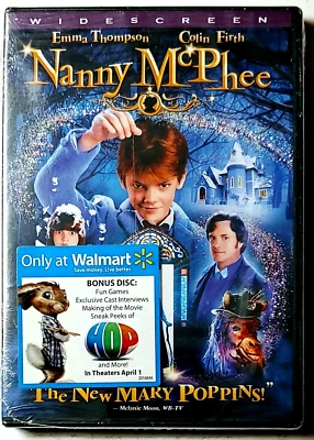 Nanny McPhee [DVD] Widescreen, 2005, Universal - With Bonus Disc  - BRAND NEW - Image 1 of 3