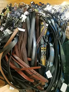 Set 500 riesige Sammlung verschiedener Ledergürtel neu mit Etikett - Bild 1 von 12