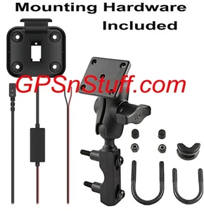 Complete GARMIN Zumo XT/Tread GPS Hardwire RAM Handlebar Mount and Bracket *READ - Picture 1 of 5