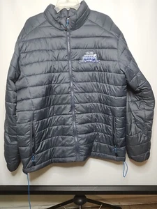 Pinstripe Bowl Jacket Mens 2XL Blue New Era New York Coat (U301) - Picture 1 of 8