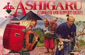 RED BOX RB72008 ASHIGARU (COMMAND AND SUPPORT GROUP) - Picture 1 of 1