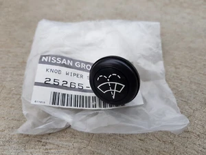Nissan B110 B120 B122 Sunny wiper switch knob NEW Datsun 1200 25265-H1000 - Picture 1 of 2