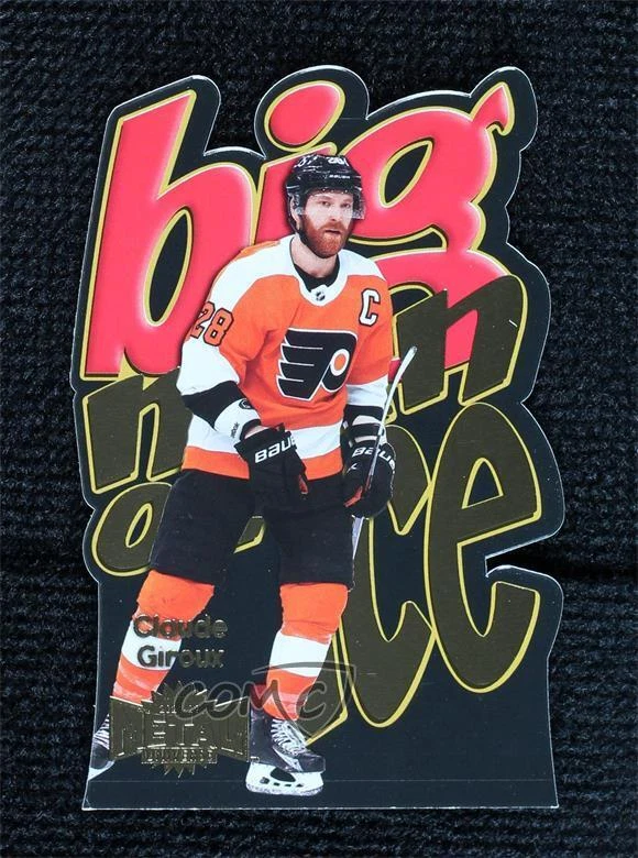 2021-22 Skybox Metal Universe Big Man on Ice Gold 30/96 Claude Giroux #BM-26