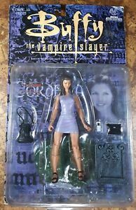 Cordelia Purple Buffy the Vampire Slayer 2000 Moore 6" SEALED with PACKAGE WEAR