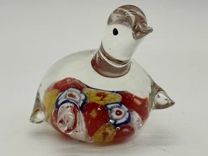 Small Art Glass Millefiori Turtle Paper Weight Figurine 2” - Picture 1 of 12