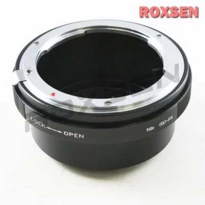Nikon F mount G DX lens to Fujifilm X mount adapter FX X-Pro2 T1 T100 A1 E1 Pro3 - Image 1 of 2