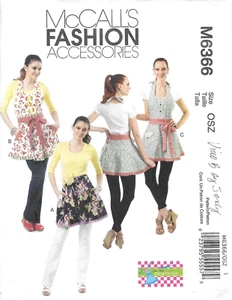 McCall's Sewing Pattern # M6366 Misses Aprons Size: S-M-L-XL - Picture 1 of 2