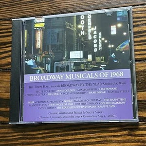 Broadway Musicals Of 1968 - Various Artists - audioCD - Imagen 1 de 2