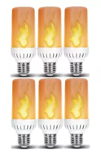 Flame LED Light Bulb in E26 Medium Edison Screw Base DC 12 Volt Landscaping L... - Picture 1 of 5
