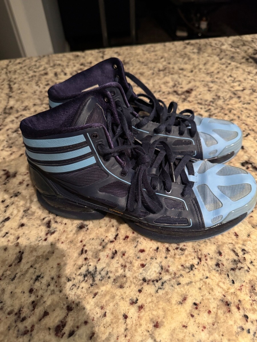 シューズ(男性用) adidas adiZero Crazy Light Adidas adizero Crazy Light Hero Ink/Orange Basketball Shoes