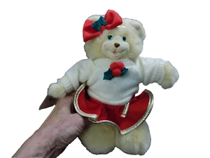 De colección Fisher Price Oso de Mora Berry Nicole con Conjunto de Navidad Peluche Etiqueta de Peluche - Imagen 1 de 10
