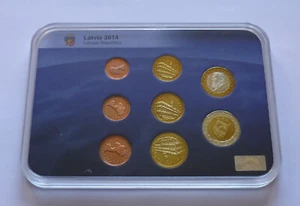 Letonia / Letonia Euro Patrón Set 2014, Espécimen-Sonda-Ensai-Prototipo - Imagen 1 de 4