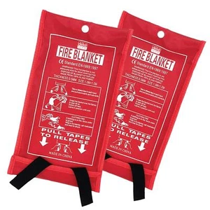 Pack Fire Blanket Fiberglass Emergency Blanket Suppression Blanket. Flame Retard - Picture 1 of 9