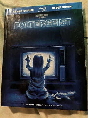 Poltergeist (Blu-Ray, Digibook, 1982 Movie) Supernatural Horror  - Image 1 of 3