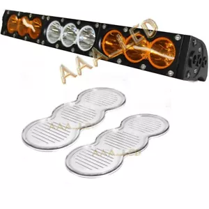 2PCS 5'' Inch White LED PC Lens 10w LEDs Light Bar LED Cube Covers replace USA - Picture 1 of 7