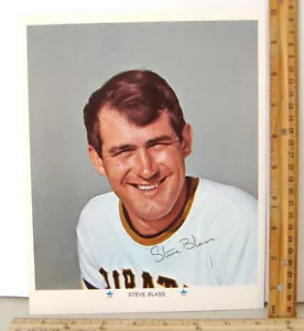 STEVE BLASS~PITTSBURGH PIRATES~8 X10 "AUTOGRAPHED" BASEBALL PICTURE~ARCO - Bild 1 von 4