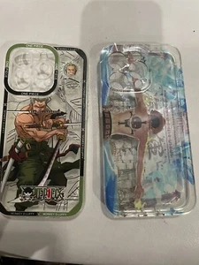 Zoro One Piece IPhone 14 Pro Max 2 Skins Included - Picture 1 of 6