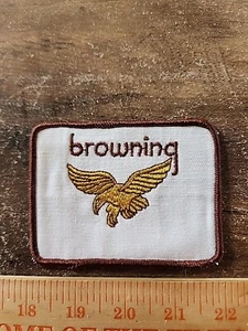 Vintage Browning Sew On Patch FREE SHIPPING - Picture 1 of 2