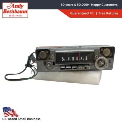 1965-1966 Chrysler New Yorker 300 Dash Dashboard AM Radio Player 2580878 NOS. - Image 1 of 4