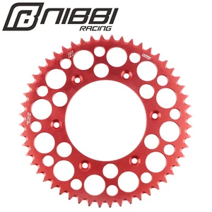 NIBBI 52T AI Rear Sprocket For HONDA CR XR 125 250 500 CRF250X/450X CRF450R/250R - Picture 1 of 4