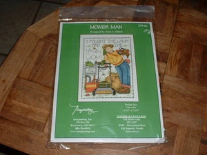 Imaginating Counted Cross Stitch Kit Mower Man #2594K versiegelt - Bild 1 von 1