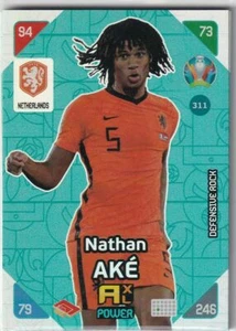 PANINI ADRENALYN XL EURO 2020 - 2021 KICK OFF CARD N. 311 AKE' (DEFENSIVE ROCK) - Picture 1 of 2