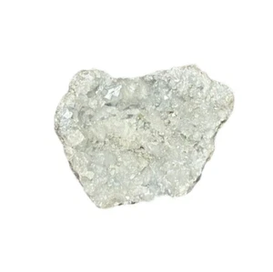 Madagascar Celestite Crystal Druzy Sky Blue Geode Mineral Cluster 6.6oz Gem Rock - Picture 1 of 7