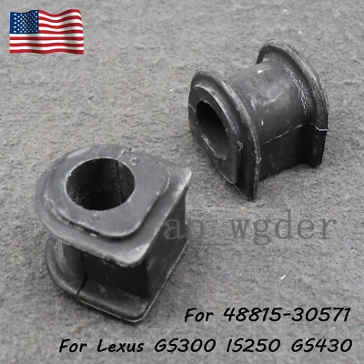 Stabilizer Sway Bar Front Bushing Set Fits Lexus GS300 IS250 GS430 48815-30571 - Imagem 1 de 4