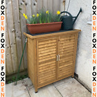Small Wooden Garden Shed Outdoor Storage Unit Utility Tools Box Patio Cupboard