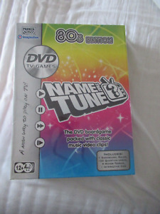Name That Tune DVD Board Game 80s Edition Parker Games - New & Sealed - Vintage