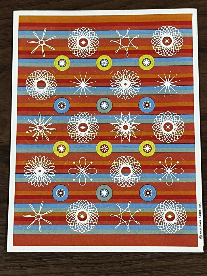 Vintage Rewards Stickers Heartline by Hallmark 8 Sheets Per Order Acid Free