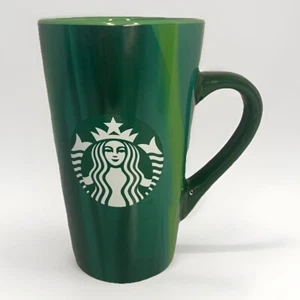 Tazza tazza caffè Starbucks 16 oz Venti verde pennellata vacanze Natale 2022 - Foto 1 di 5