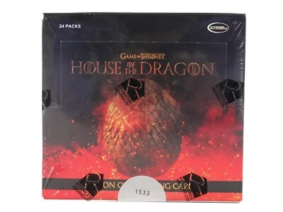 Game Of Thrones House of the Dragon Season1 Trading Cards Hobby Box Rittenhouse - Image 1 of 4