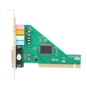 PCI Sound Card Channel 4.1 CMI/HT8738 Chip Sound Card Full Duplex - Picture 1 of 14