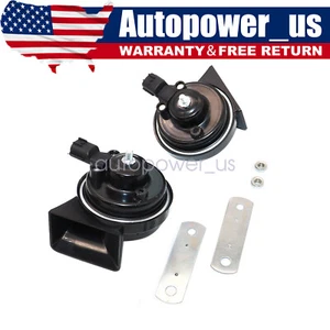 1 Set Car Horn Fit for Hyundai Kia Low High 96610-2D100 96610-22400 96610-27200 - Picture 1 of 6