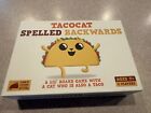 Tacocat Spelled Backwards - A Lil? Board Game With A Cat Who Is Also A Taco! 7+