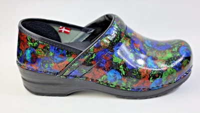 Zueco Danés Profesional Original Sanita - Multicolor/Azul - Mujer Talla: 37 EU Foto 1 de 4