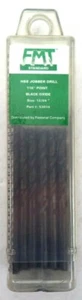 (12 bits/pack) FMT Black Oxide Finish 13/64inch HSS Jobber Drill Bits p/n 53014 - Picture 1 of 6
