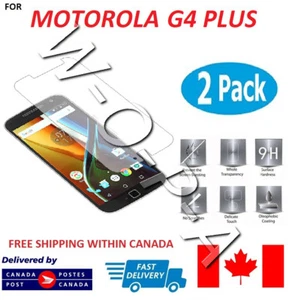 Protection écran en verre trempé premium Motorola Moto G4 + Plus - Photo 1 sur 1