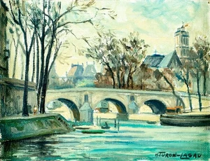 Henri Turon Lagau (Frankreich,1905-1997) Ölgemälde 134455 - Bild 1 von 12