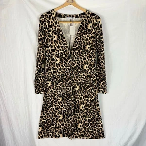 NWT Michelle Mae Cardigan Womens Small Cheetah Leopard Print Button Closure - Picture 1 of 7