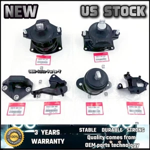 OEM HONDA for 2003-2007 Accord 2.4L Engine Motor & Trans Mount Set 6PCS - Picture 1 of 10