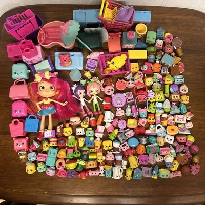 HUGE 180+ Piece Shopkins Toys Mixed Bundle Collection  - image 1 of 4