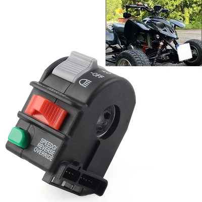 1x Lenker Hi /Lo Beam Light/Kill/Stop-Schalter für Polaris Sportsman 400 ATP ATV - Image 1 of 4