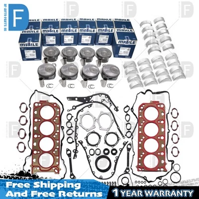 Engine Overhaul Pistons Gasket Kit For Porsche Cayenne Panamera S 4S V8 GTS 4.8L - Image 1 of 4