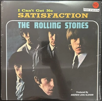 НОВЫЙ винил The Rolling Stones - I Can't Get No Satisfaction 12 дюймов 50-й ANV сингл M - Изображение 1 из 3