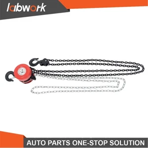 Labwork 2 Ton/4400 lbs Capacity 7ft Lift G80 Chain Manual Hand Chain Hoist - Picture 1 of 15